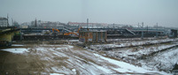 Blick vom U-Bahnhof